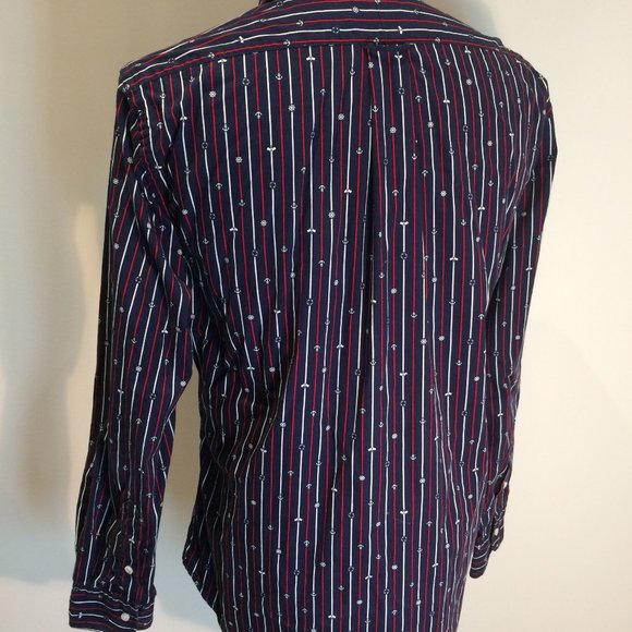 Gitman Brothers Vintage Large Sailing Theme Shirt - Picture 2 of 4